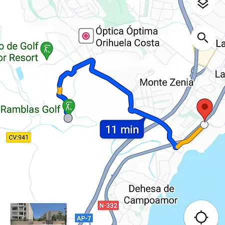 Costa Blanca Cabo Roig Appartement *